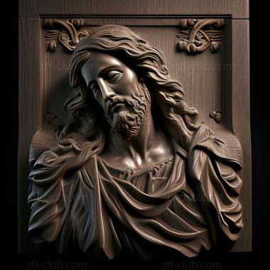 3D model st jesus (STL)